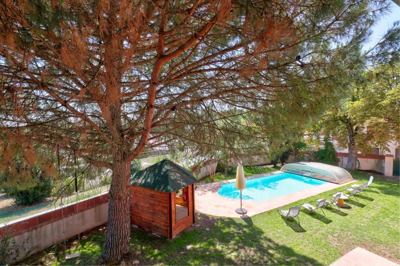 Gite La Grappe Occitane - 14 Personnes - Piscine Privee Ambres Exteriör bild